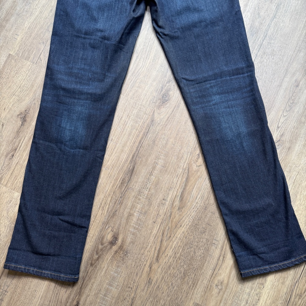 Banana Republic Premium Denim Dark Wash Girlfriend Jeans - Size 30 Long - Picture 11 of 12